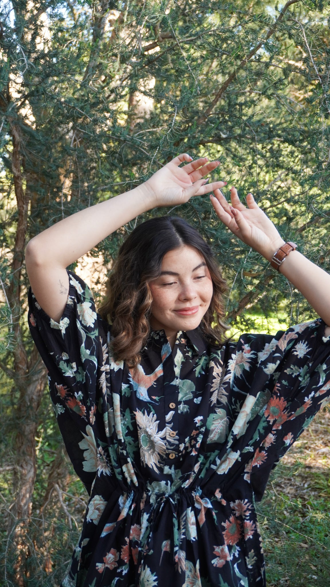Wildflower Hour Kaftan Top