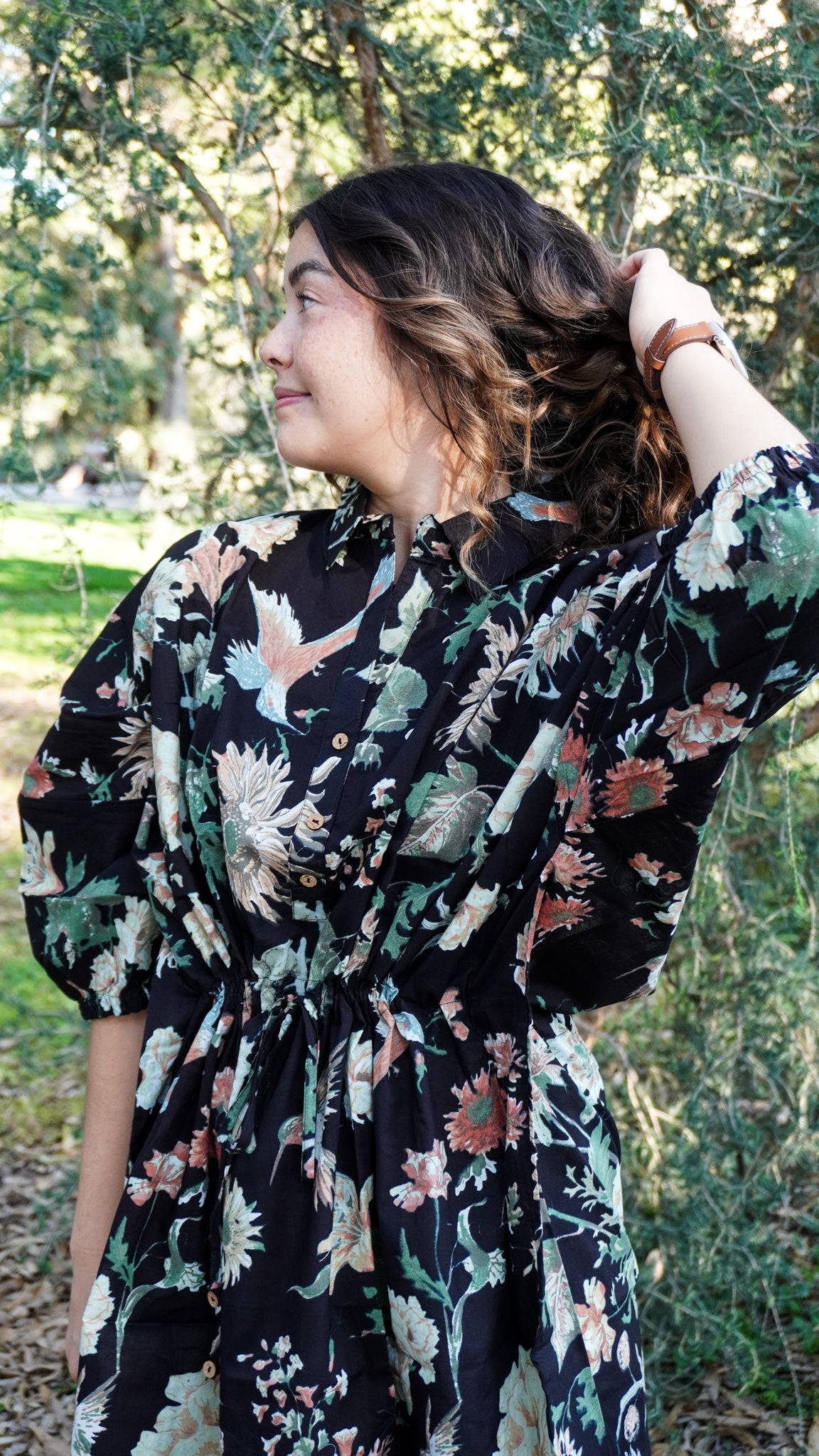 Wildflower Hour Kaftan Top