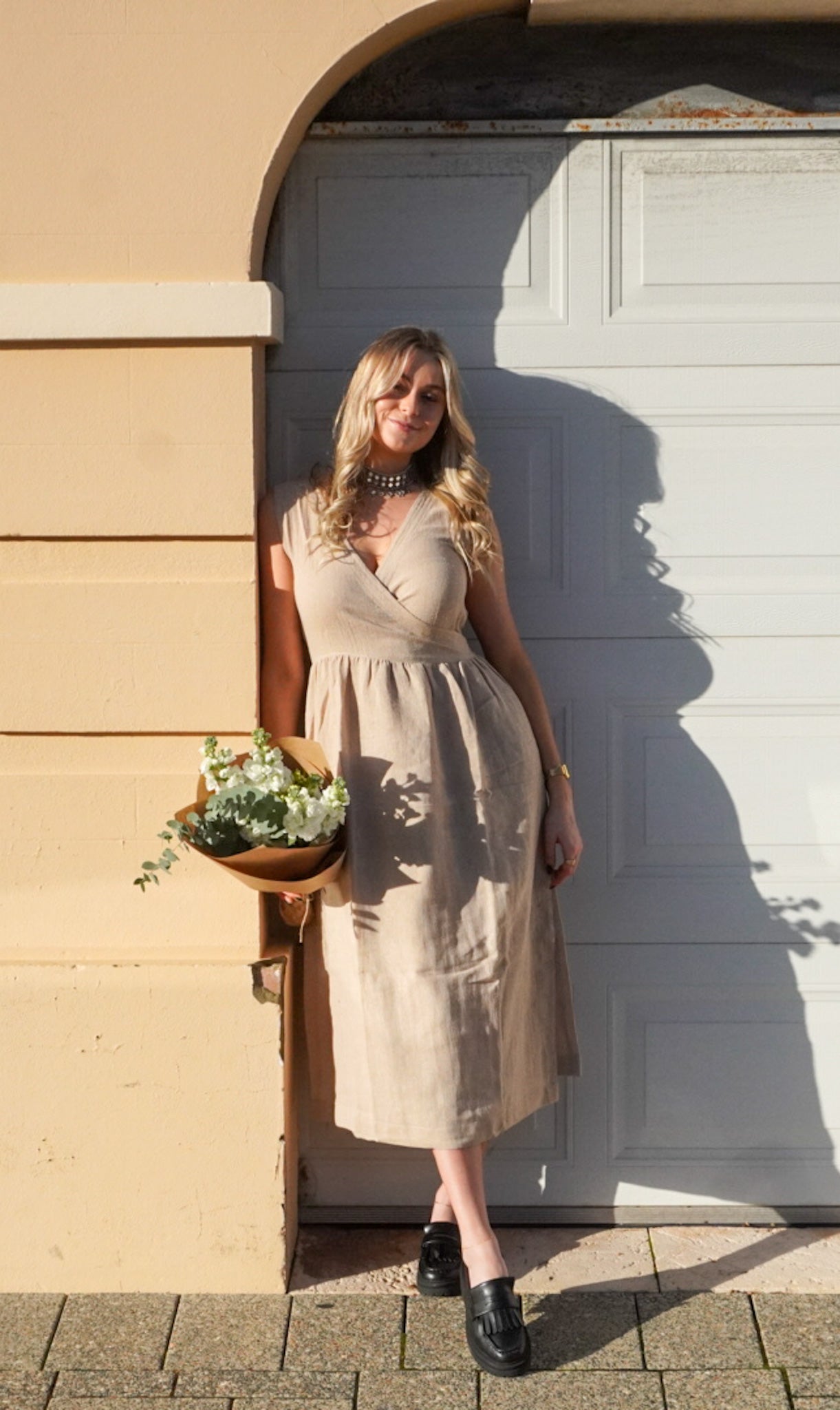 Hemp Sandy Wrap Dress - Wildalaya
