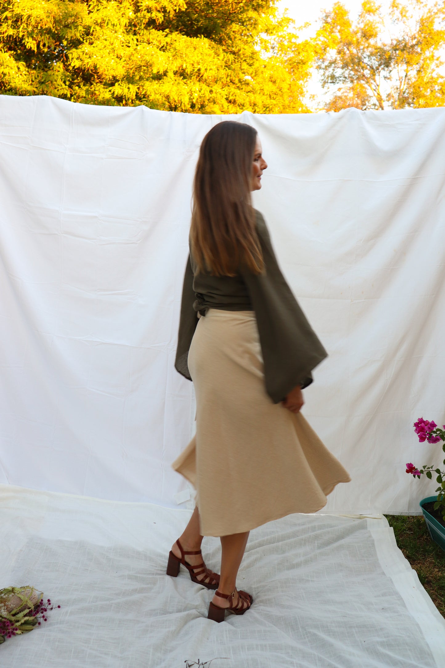 Wildalaya Earth Wrap Skirt (Loop - Free Size)