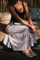 The Handblock Print Wrap Skirt