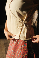Sandy Wrap Tie Top