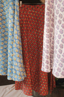 The Handblock Print Wrap Skirt
