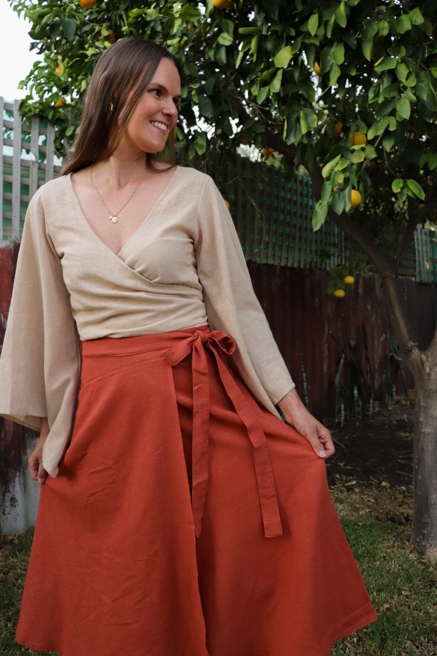Wildalaya Earth Wrap Skirt (Loop - Free Size)