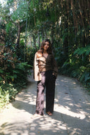 Mossy Grove Wrap Top