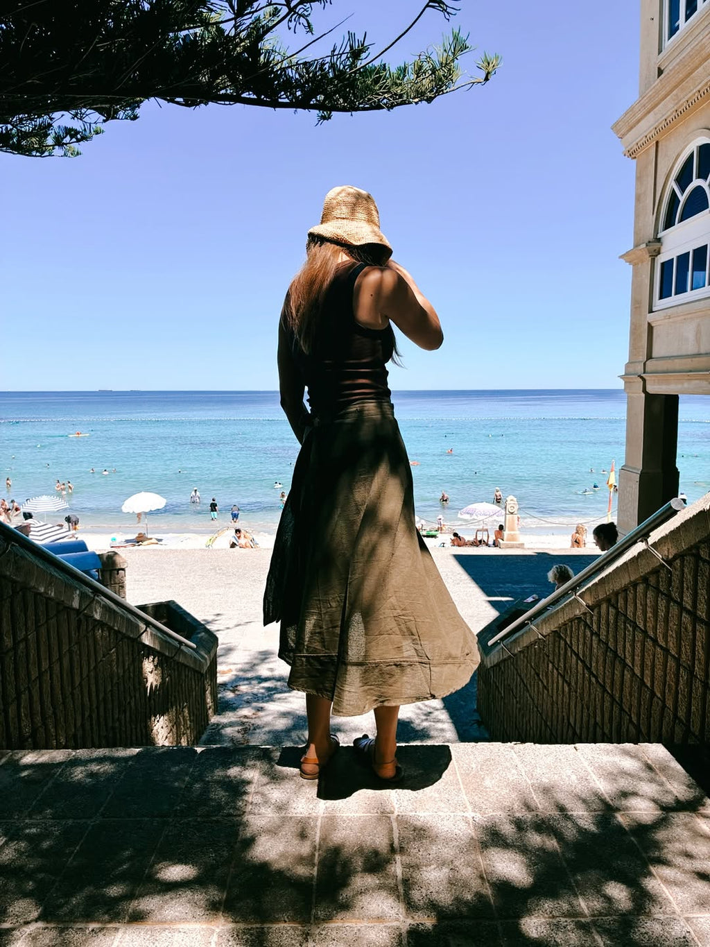 Wildalaya Hemp Wrap Skirt