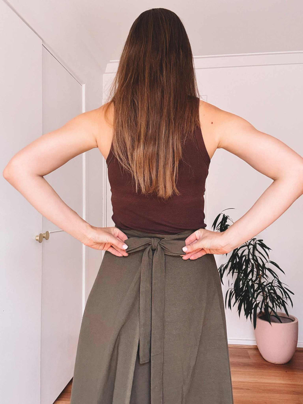 Wildalaya Hemp Wrap Skirt