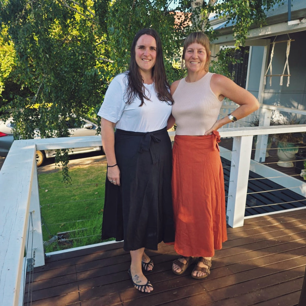 Wildalaya Hemp Wrap Skirt
