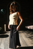 Sandy Wrap Tie Top