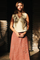 Sandy Wrap Tie Top