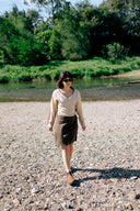 Wrap Top Straight Sleeves