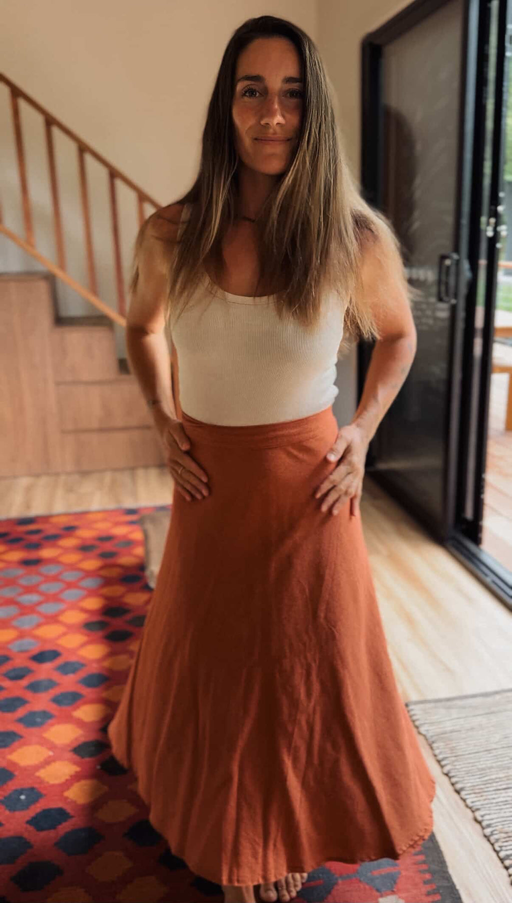 Wildalaya Hemp Wrap Skirt (Free Size)