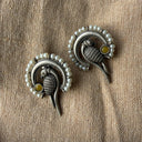 Oxidised Earrings BirdSong