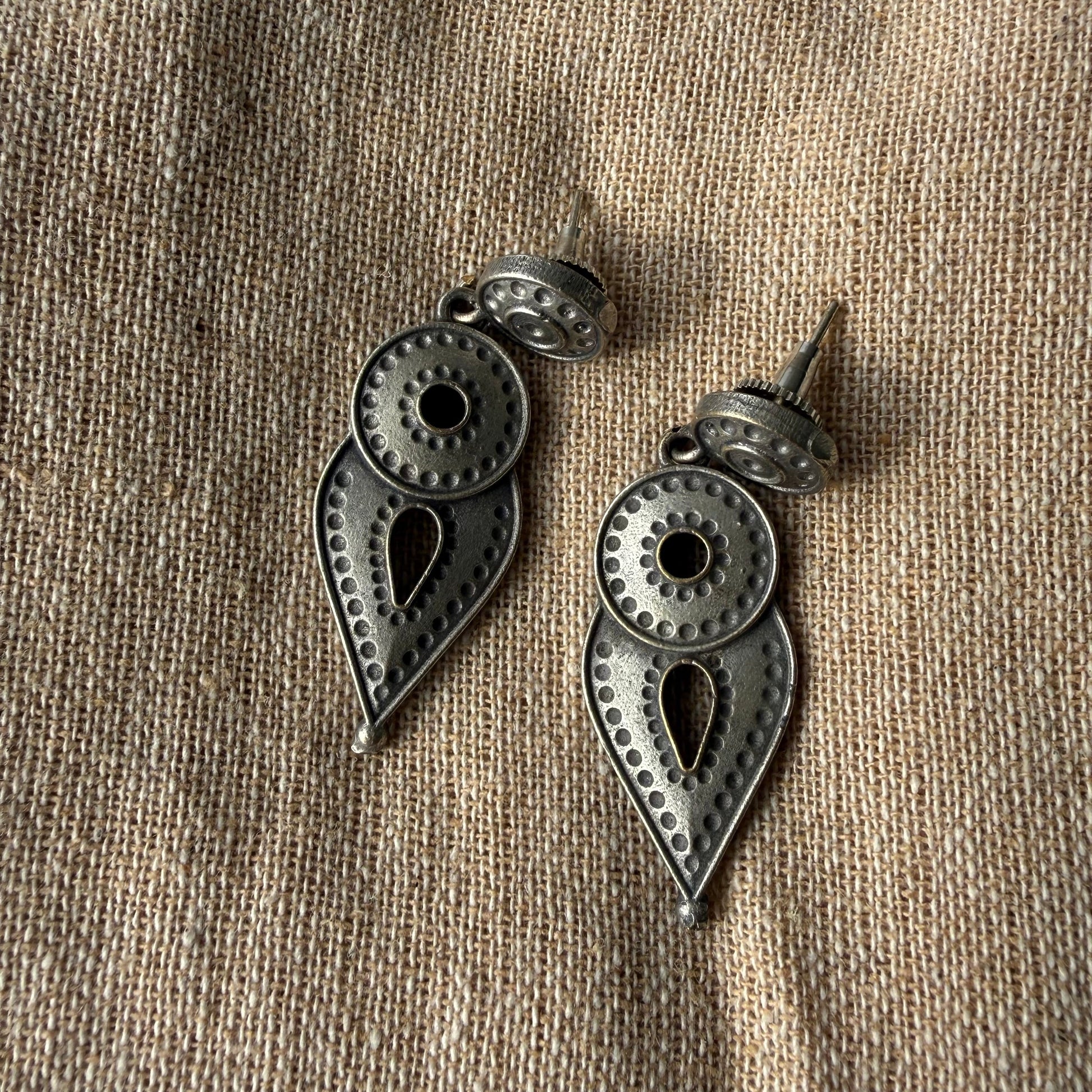 Oxidised Earrings