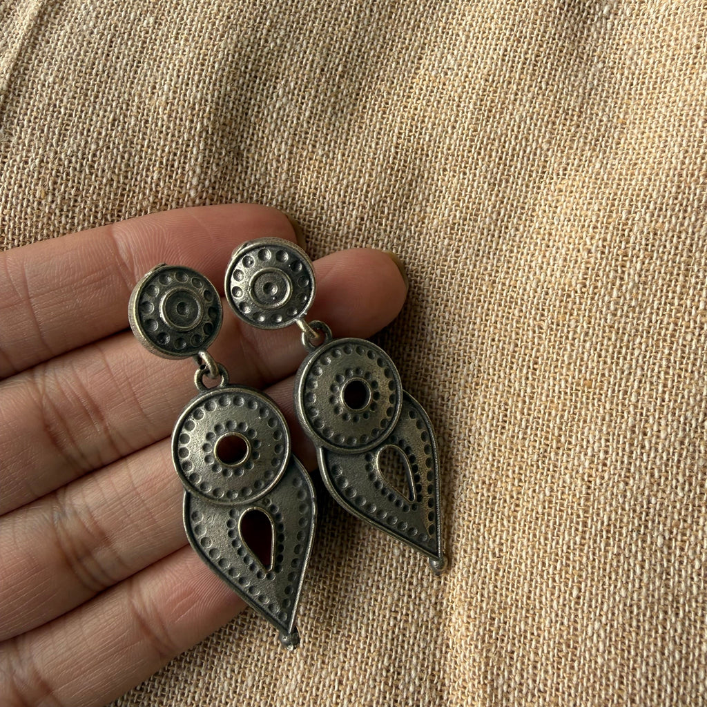 Oxidised Earrings