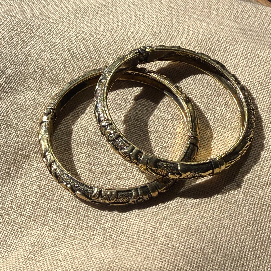 Oxidised Adjustable Bangles