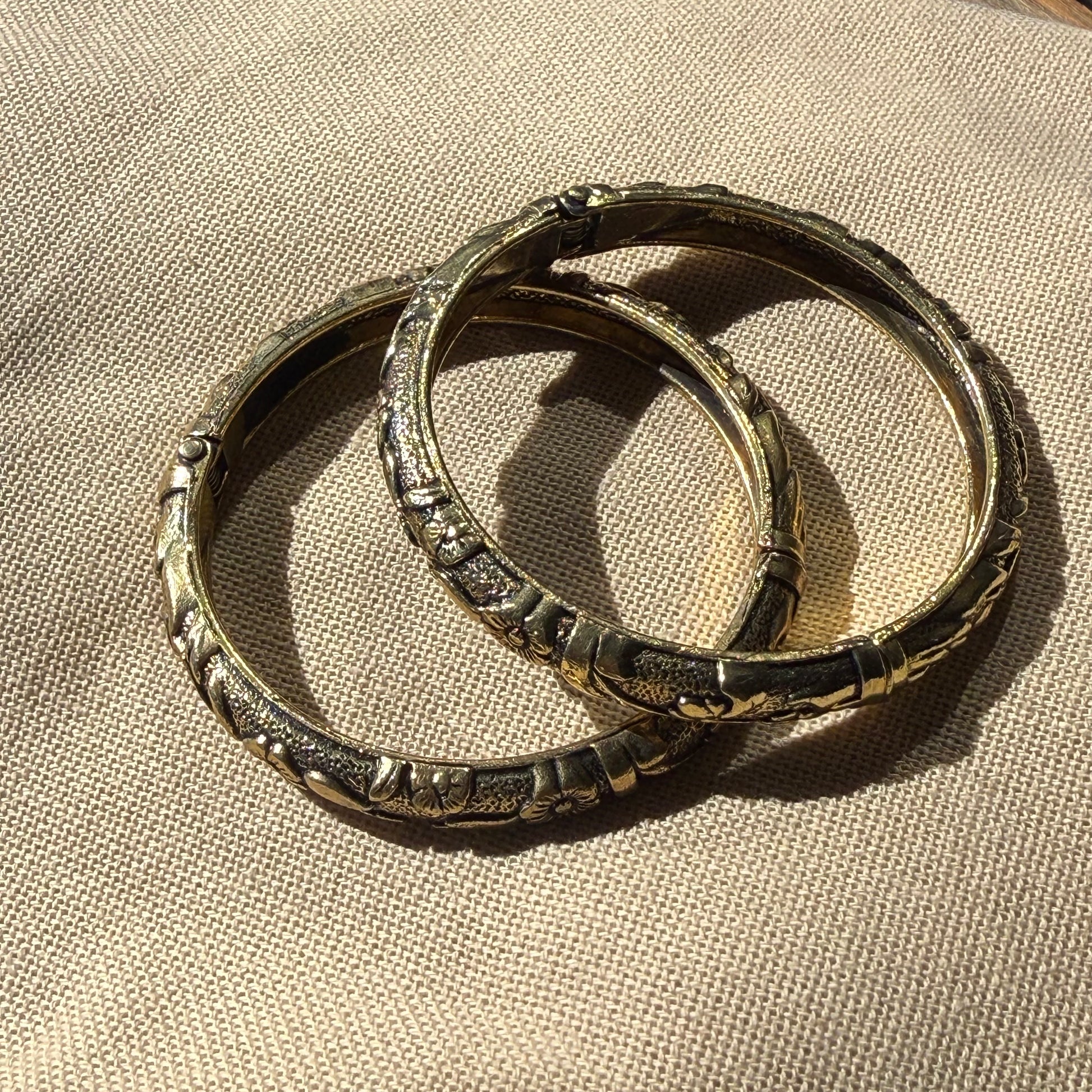 Oxidised Adjustable Bangles