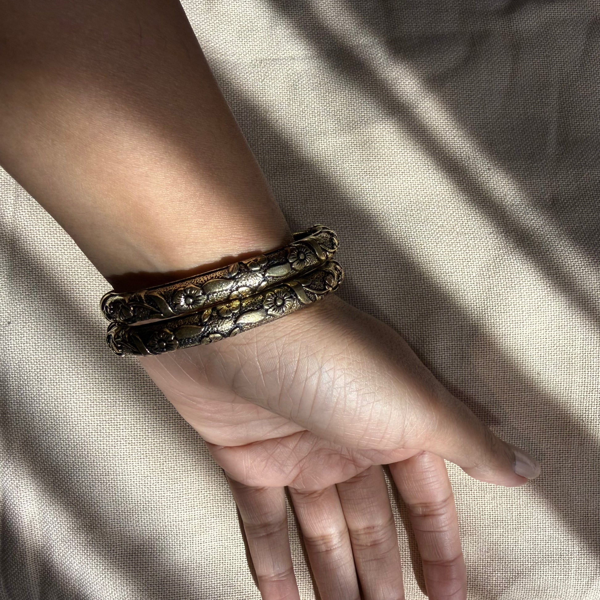 Oxidised Adjustable Bangles