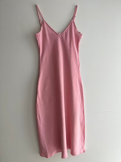 Rose Pink Midi Dress