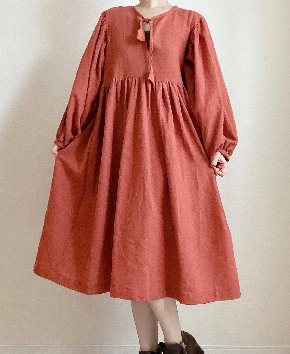 Wild Fern Hemp Dress
