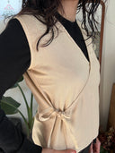 Sandy Wrap Tie Top