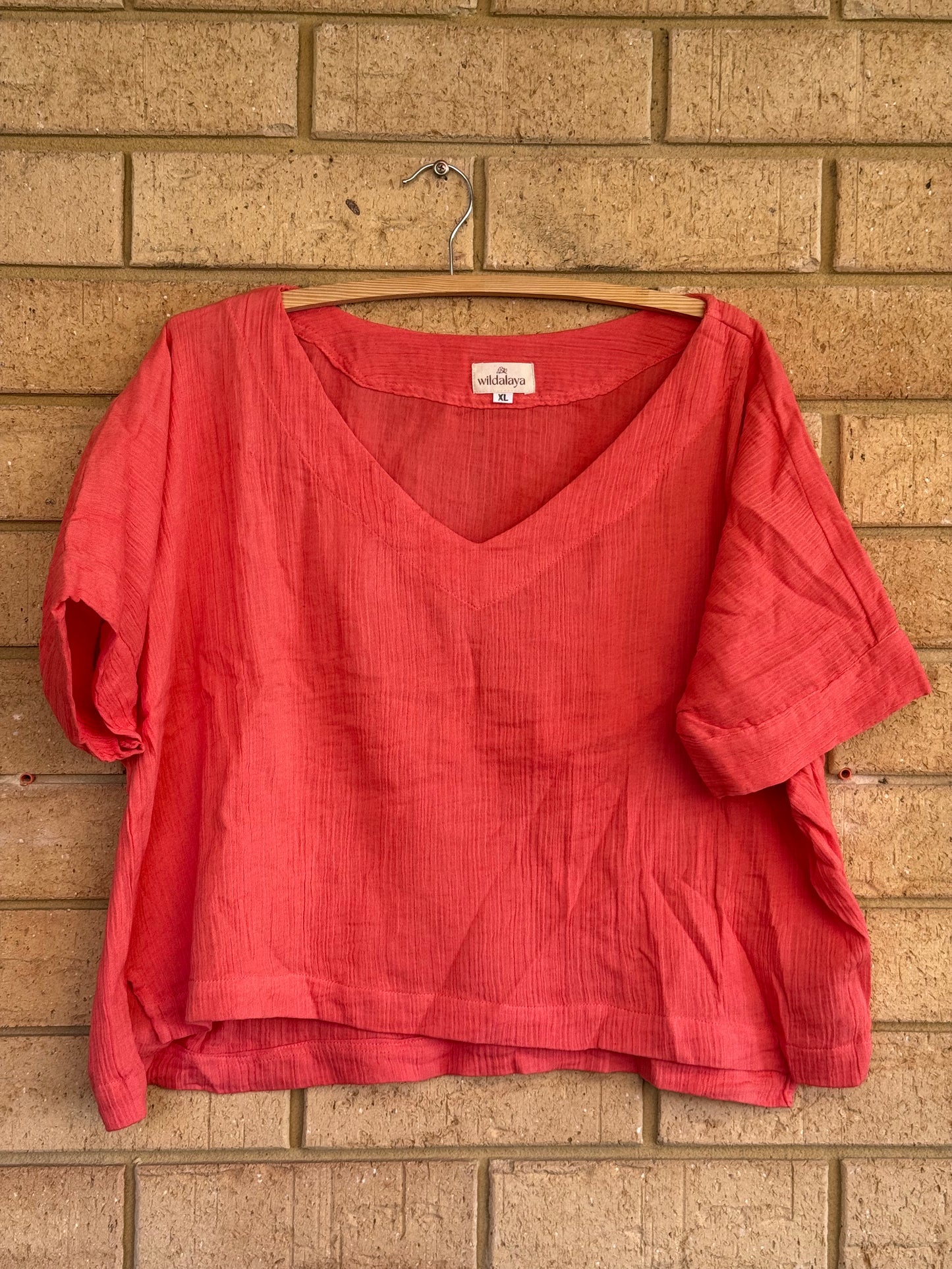 Hot Pink Boxy Top