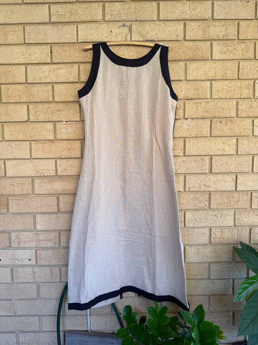 Double Colour Hemp Dress