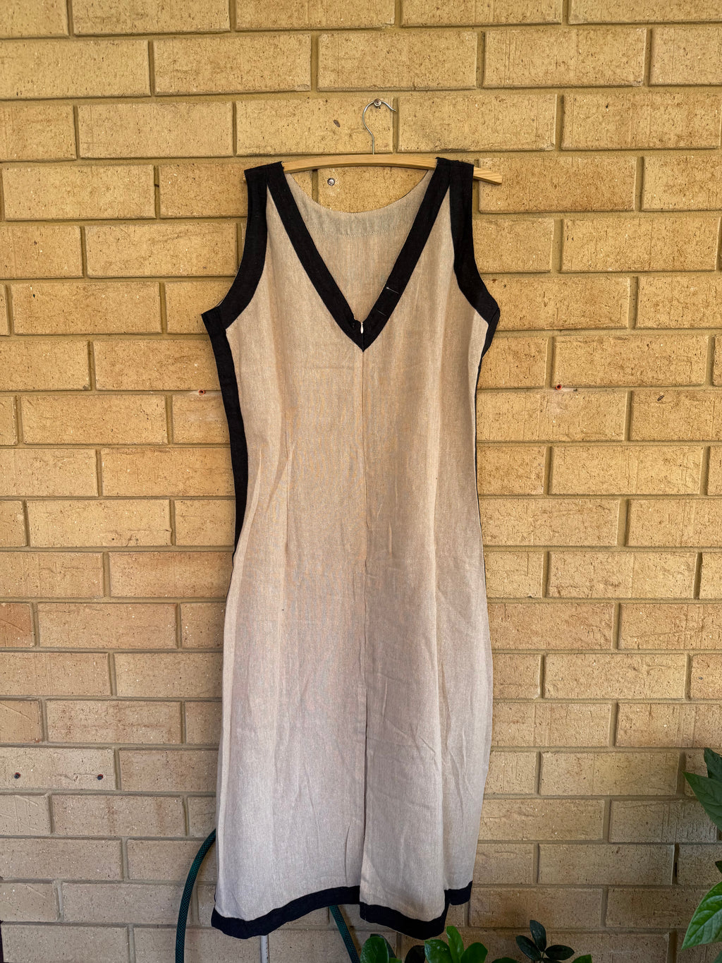 Double Colour Hemp Dress