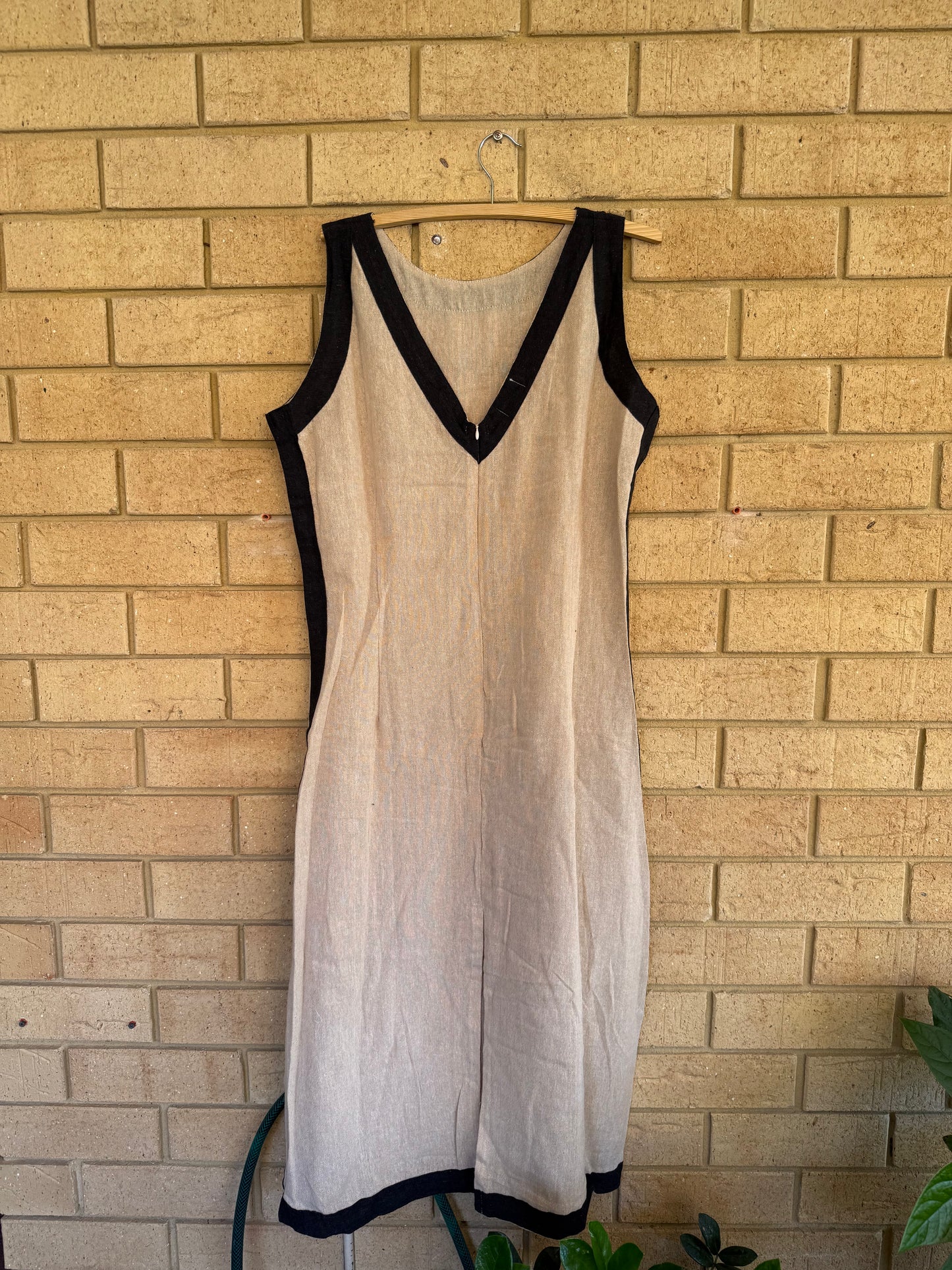 Double Colour Hemp Dress