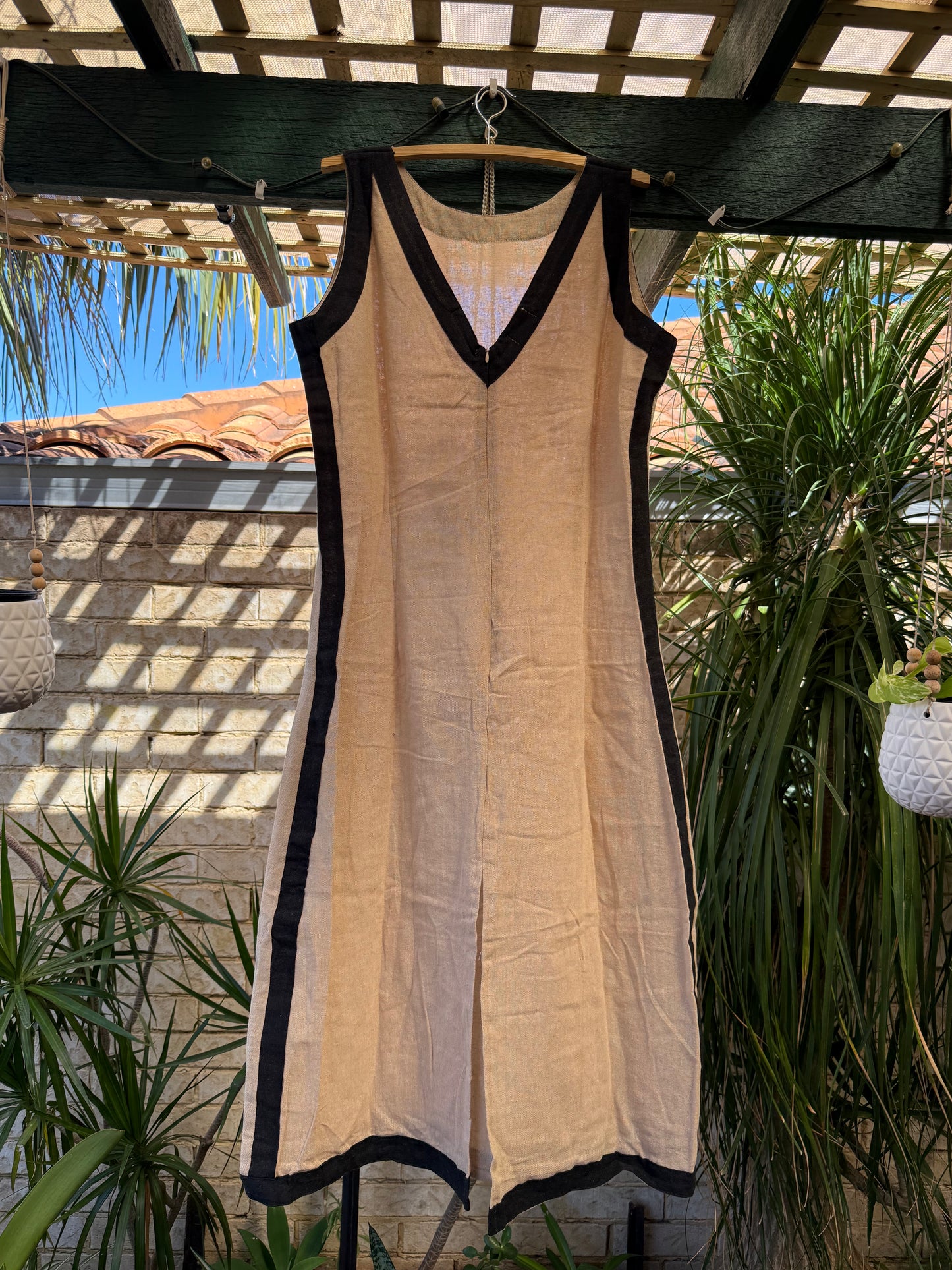 Double Colour Hemp Dress