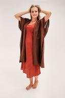 Terracotta Cape Kimono