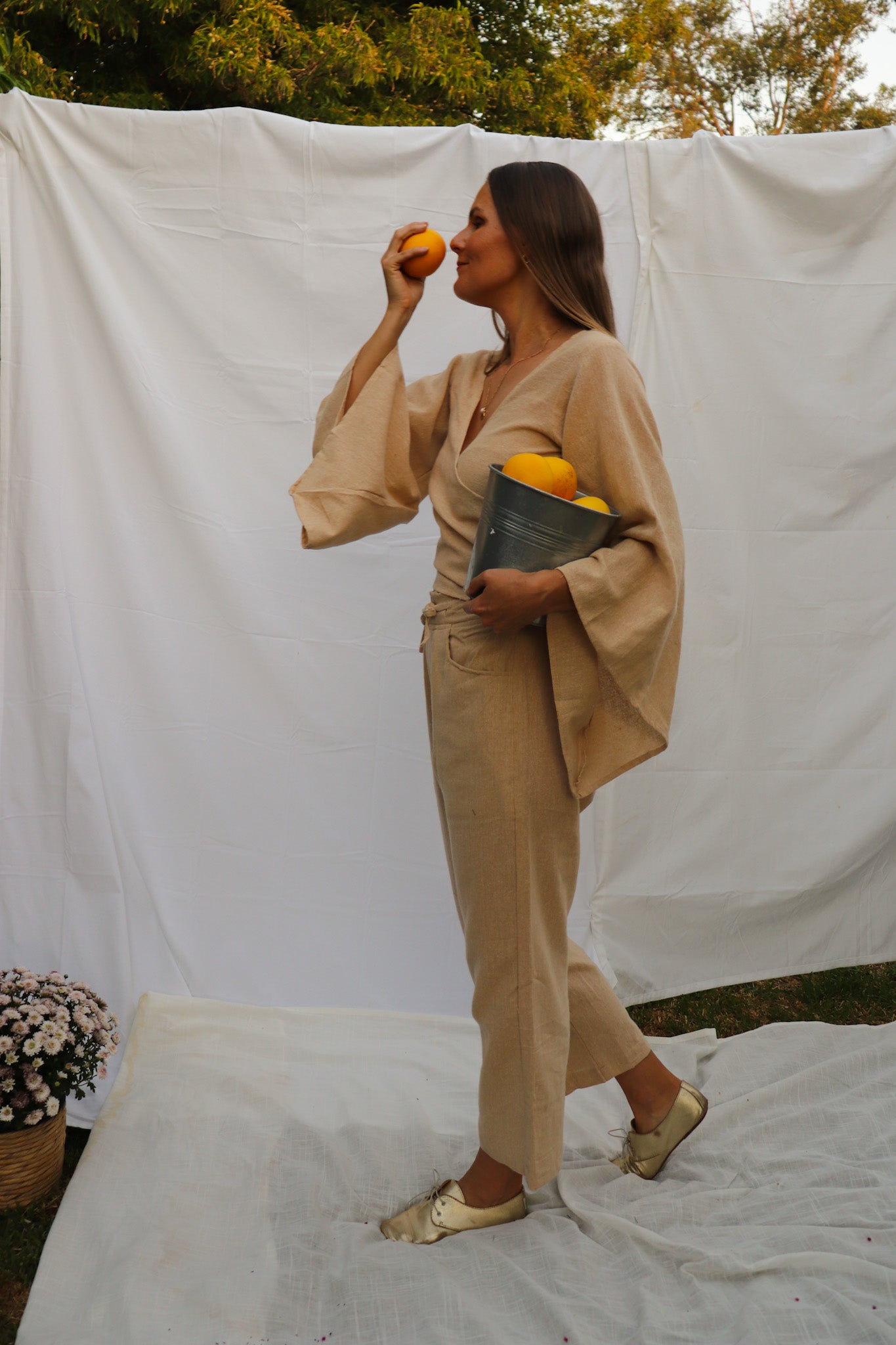 Sandy Hemp Pants