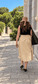Wildalaya Signature Wrap Skirt Extended