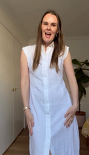 Aruna Wildalaya Hemp Shirt Dress
