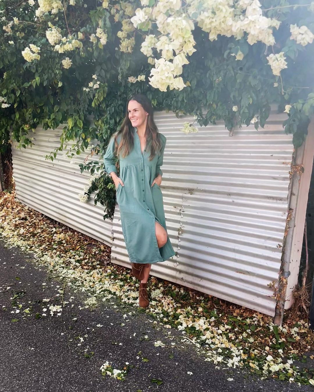 Sea Hemp Shirt Dress