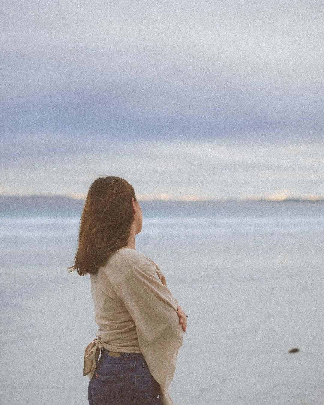 Sandy Hemp Wrap Top