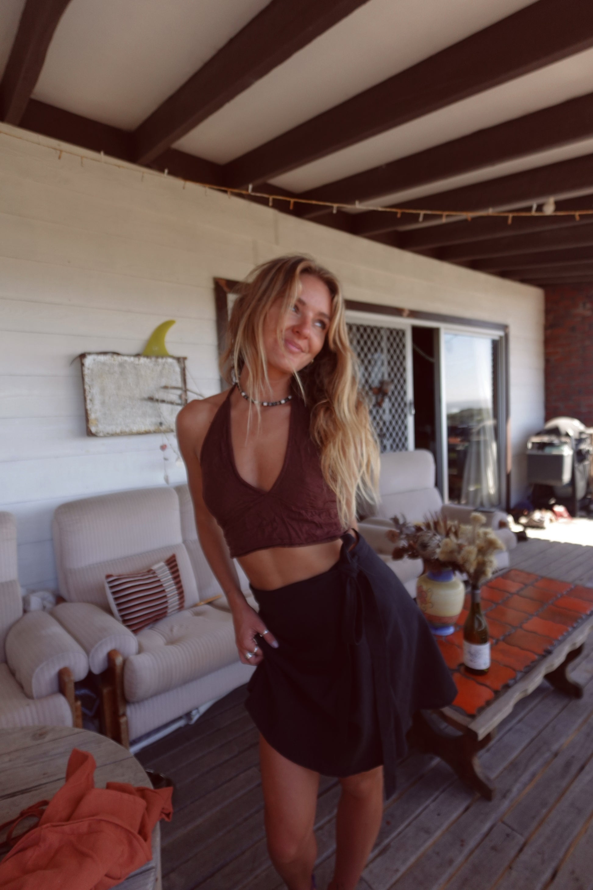 Wildalaya Hemp Wrap Little Skirt