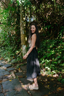 The Hemp–Linen Wrap Skirt — Long