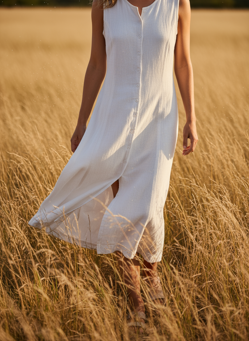 The Willow Hemp Dress
