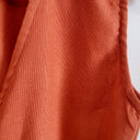 Red Clay Wrap Tie Top