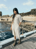 Hemp A-line Dress - Comfortable & Sustainable Wildalaya Dress