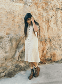 Hemp A-line Dress - Comfortable & Sustainable Wildalaya Dress