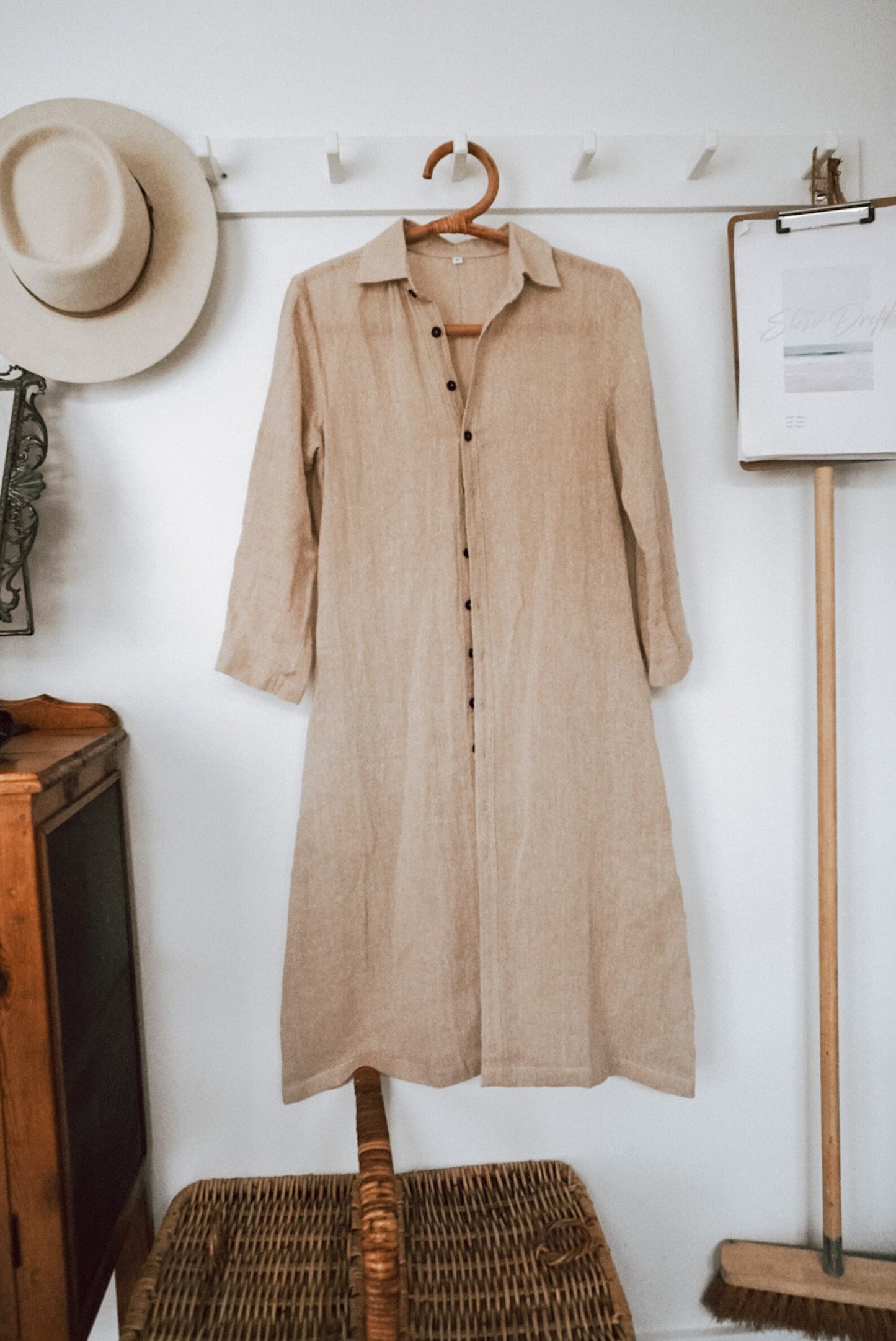 Hemp A-line Dress