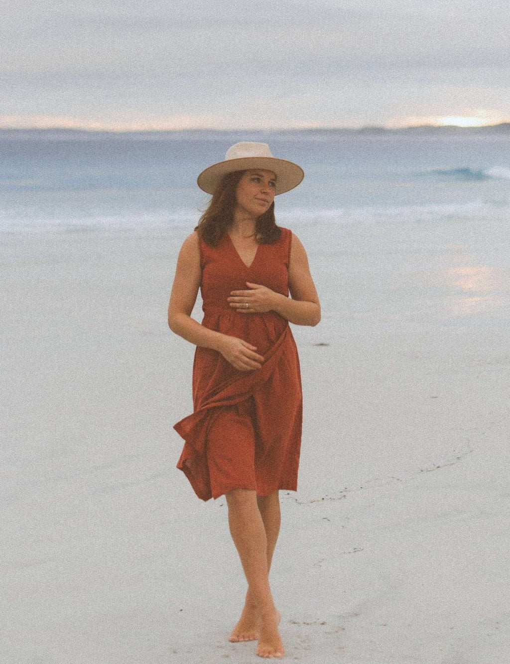 Kimberley Hemp Wrap Dress  Wildalaya Hemp Clothing
