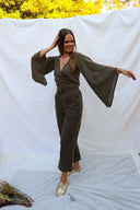 Mossy Grove Hemp Wrap Top - Wildalaya