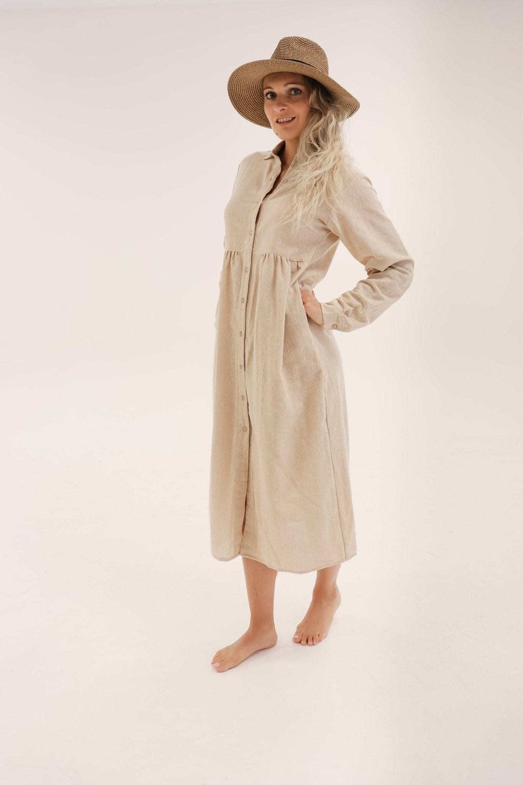 Original Hemp Shirt Dress – Sustainable, Stylish & Comfortable Wildalaya
