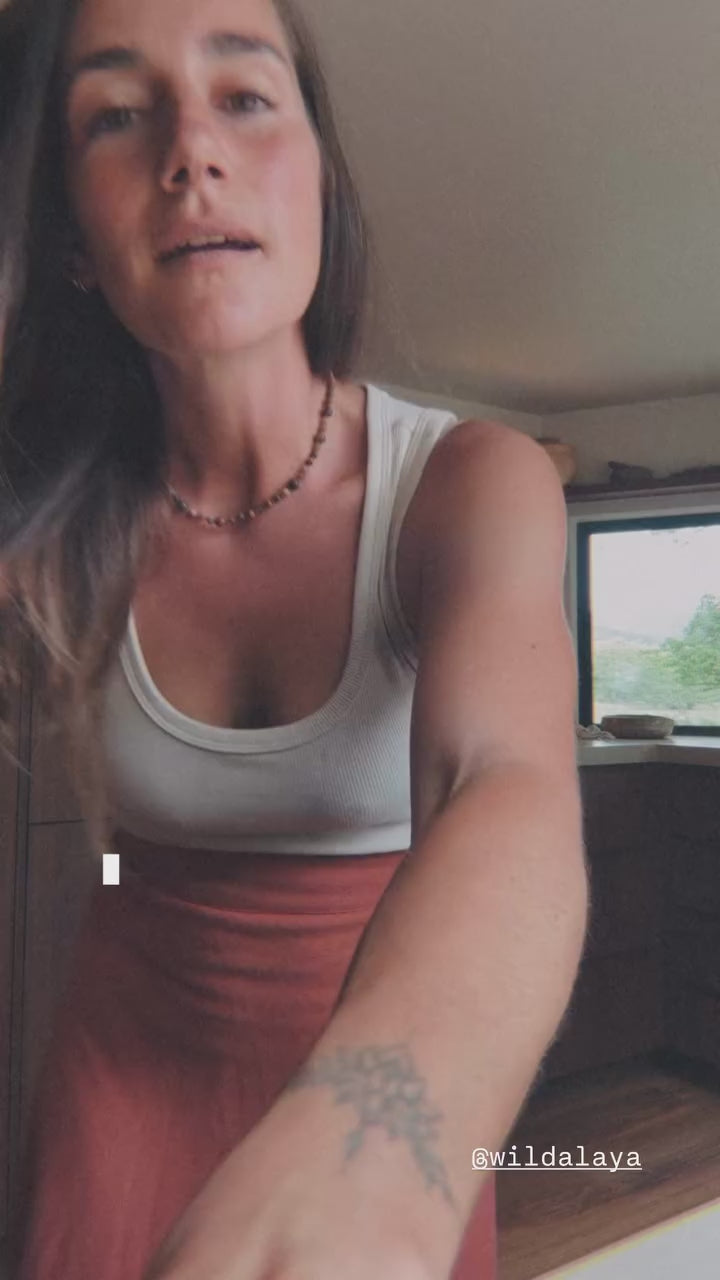 Wildalaya Hemp Wrap Skirt (Loop - Free Size)