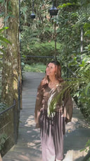 Mossy Grove Wrap Top