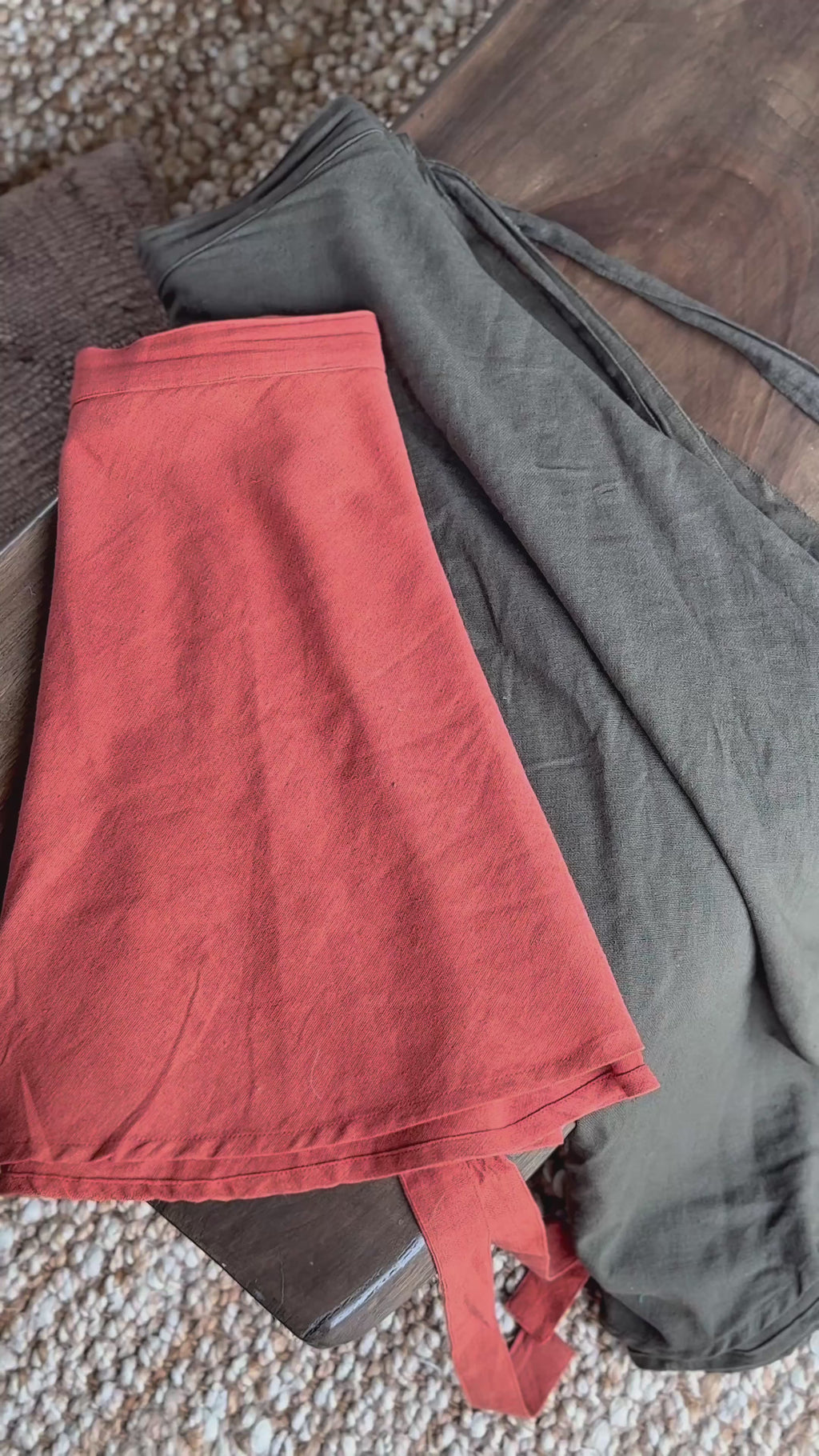 Wildalaya Hemp Wrap Little Skirt