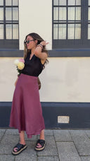 The Heirloom Wrap Skirt — Long